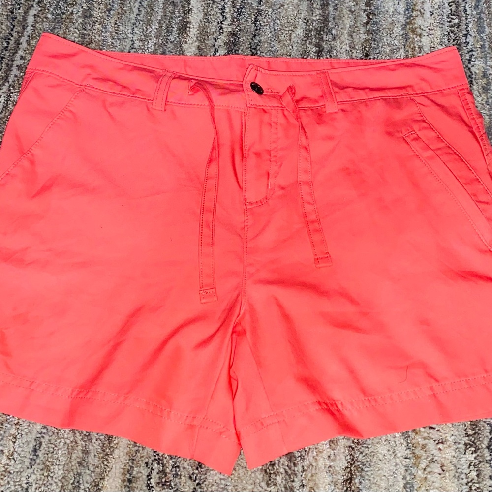 Magellan Outdoors Women's Vibrant Coral Cargo Shorts (2)